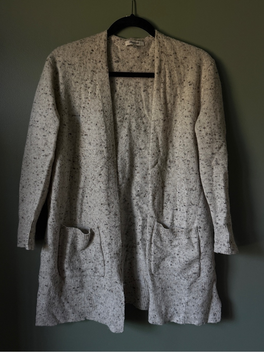 Madewell - Donegal Kent Cardigan Sweater - Donnegal Snow - Size S